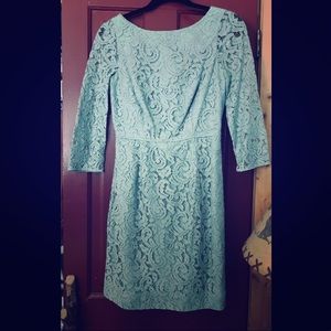 Natalia Dress with Leavers Lace cocktail dress